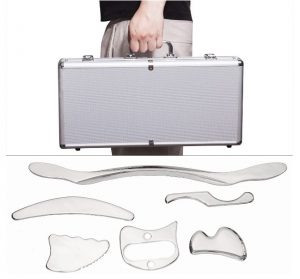 6 Pieces Stainless Steel Gua Sha Kit